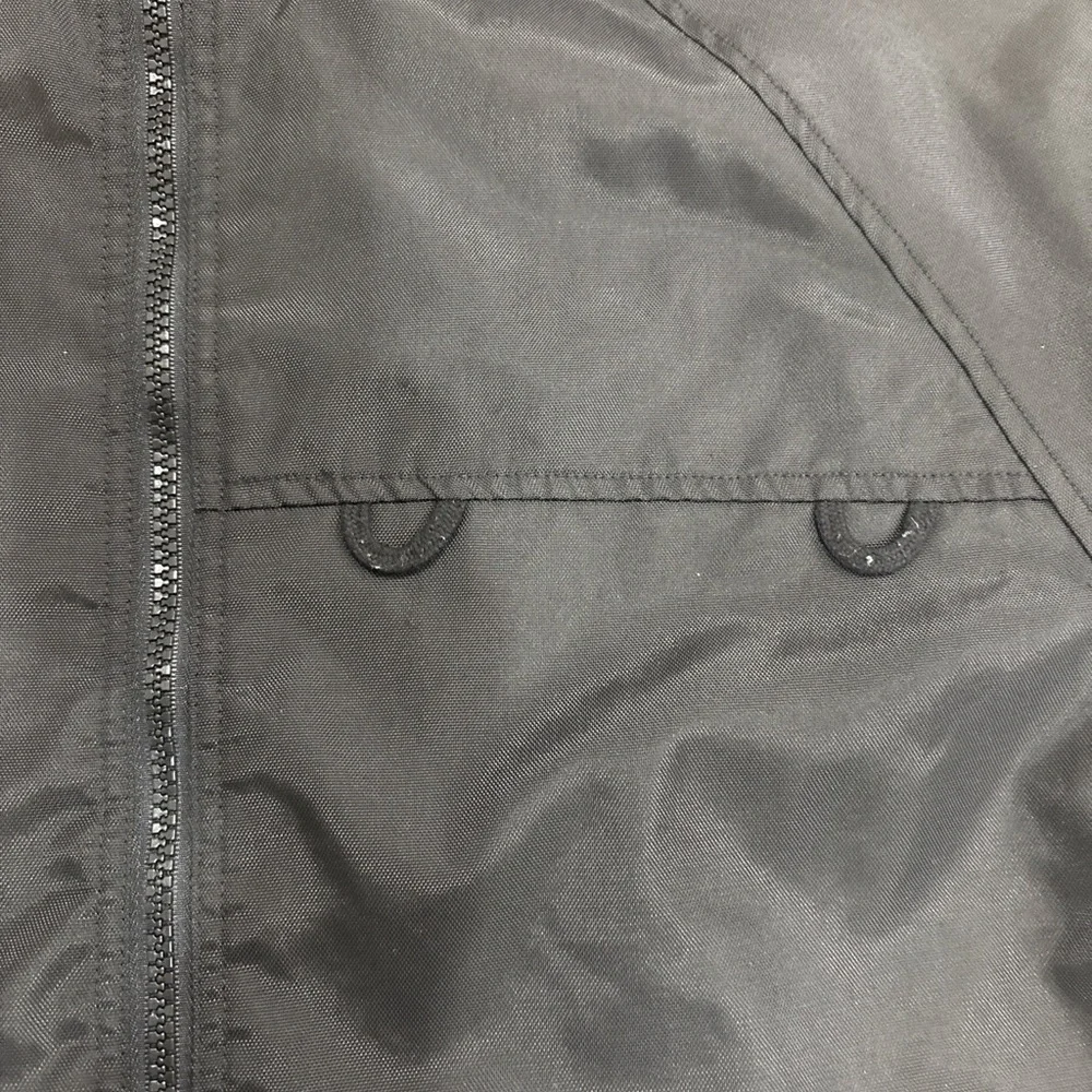 Adidas Boys Large‎ Black Hooded Half Zip Windbreaker Jacket